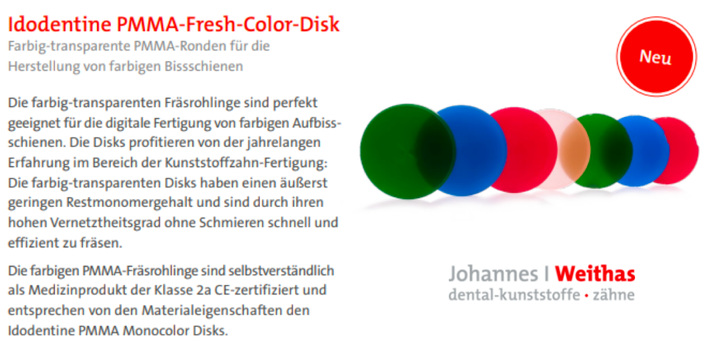 Jetzt auch bei uns: „Die bunte Aufbissschiene“